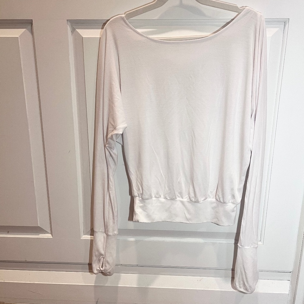 Bloch dance top white